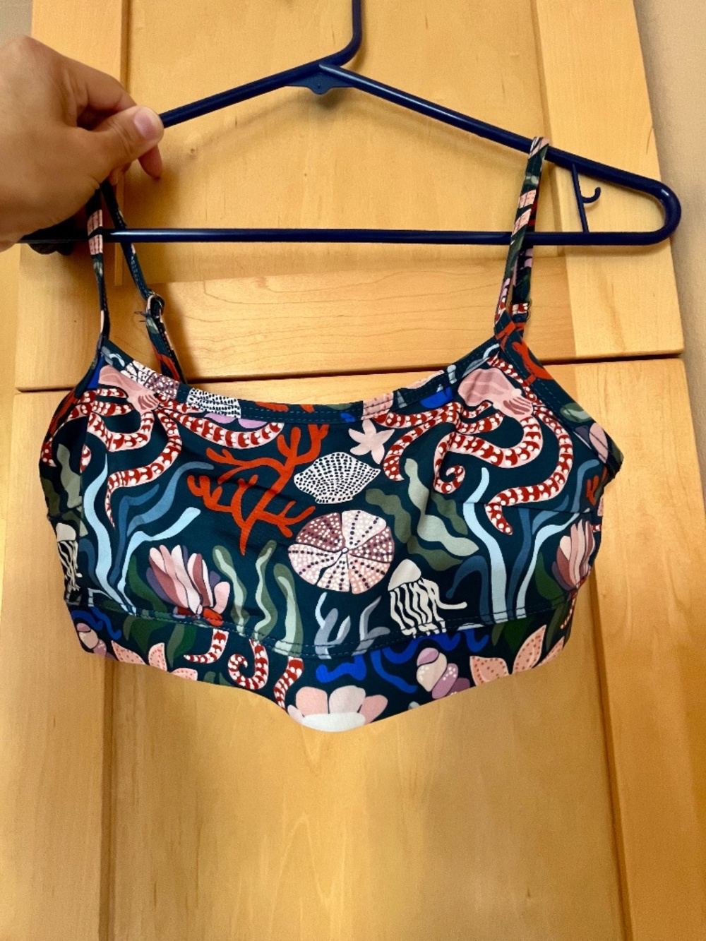 Mimi & August Mango Oceana Bralette Bikini, Tofino Oceana High Leg Bottom- XS-S